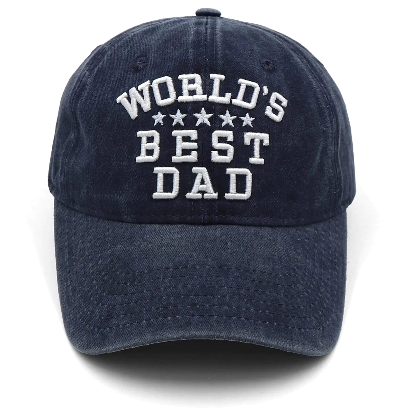 World’s Best Dad Hat - Father’s Day & Birthday Gift for Men